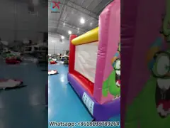 Commercieel opblaasbaar Bug Bouncy House met Slide opblaasbaar opblaasbaar kasteel