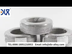 Temperature Inconel 625 Insulated Resistance Wire With Matte Surface Texture 1.6mm 2mm
