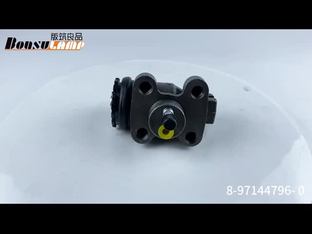 Цилиндр тормозного колеса 8971447960 ISUZU на 4,6 двигатель 8-97144796-0 автобуса 4HG1 видео