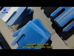 Carbon Steel 0.6mm Thickness Large Round Paper Cutting Machine Blade For Cutting Papers