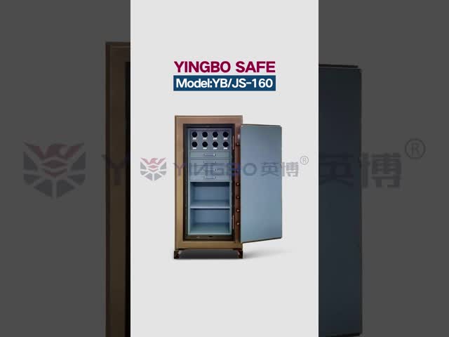 H1600mm Luxury Watch Winder Safe Fingerprint Locking Jewelry Safe