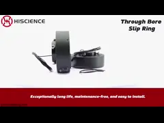 0℃~+160℃ Rotary Joints Through hole Slip Rings For Semiconductor Manufacturing Battery production Static discharge