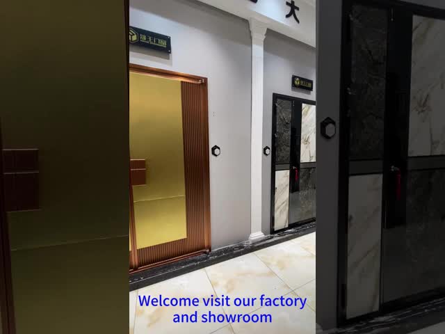Manual Grey Aluminum Swing Door Electronic Locking System Commercial Swing Doors