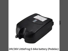 Складной маленький лягушка E велосипед аккумулятор 36V 10Ah 11.6Ah Для 250W скутерэлектрический велосипед video