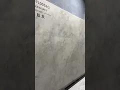 Gray Non-Slip Polished Porcelain Glazed Floor Tile And Wall Tiles For Living Room And Dining Room 900x1800x9mm Marble Look