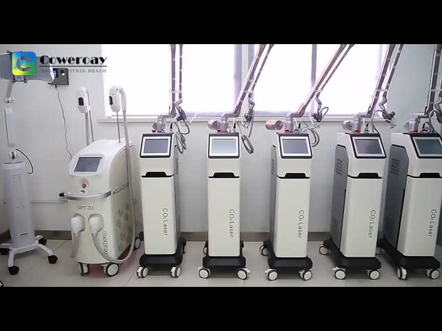 Высокоскоростной оптический сканирующий гальванометр CO2 фракционная решетка лазерная косметическая машина для южной кожи видео