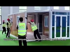 Prefab 20ft 40ft Expandable Container House for Various Colour Available