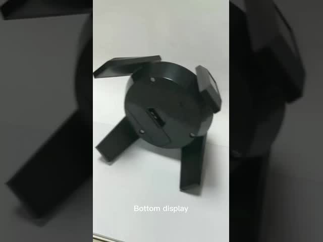 Energy Saving Led Light Solar Display Stand With 360 Degree Rotation