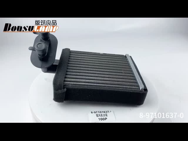 8-97101637-0 8971016370 Нагреватель водонагреватель Isuzu Части грузовиков за 100P видео
