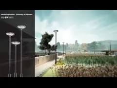 Color Changing Solar Garden Lights RGB LED Solar Powered Garden Lights 800w For Yard Patio