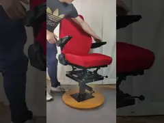 Static Seat S802 China Factory Supply Locomotive Seat With Height Adjustment