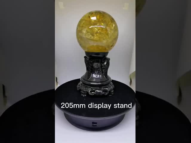 205mm Two Speed Rotating Photography Stand Electric Turntable Display Stand