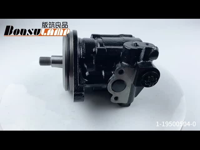 Conjunto FVR 6SD1 1-19500504-0 de 1195005040 ISUZU Power Steering Oil Pump