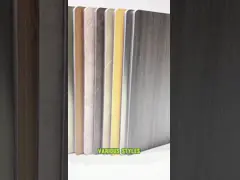 Moisture Proof Bamboo Charcoal Wall Board Wood Sheet For Modern Light Luxury Decoration