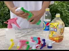 Red Plastic Hand Fine Mist Pump Sprayer Head Trigger Sprayer for bottle