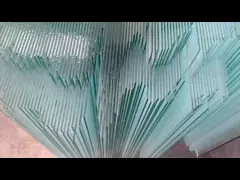 Transparent Ultra Clear Float Glass With Polished Edge And 91.5% Light Transmission