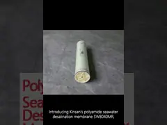 White Polyamide Sea Water RO Membrane Municipal Water Purification Membrane