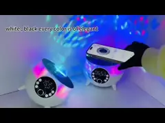 14W Bluetooth Speaker with Colorful LED Light and 2