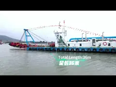 China Bucket Wheel Sand Dredger Used in River Lake Port Sea for Hard Materials 500 m3/h supplier
