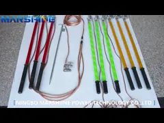 10KV High Voltage Earthing Safety Kits for Substation Work Ground Earth Wire Set