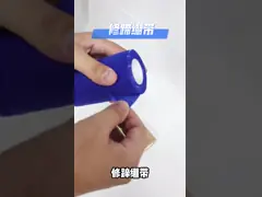 Cow Cohesie Elatic Hoof Bandage Non Woven Fabric Rubber Cow Hoof Pad 12*5.5cm