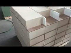 International Standard CaO Content Sintered AZS Refractory Brick for Steel Furnace