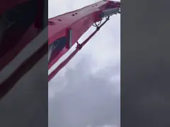 2019 SANY 56m Подержанный бетонный насос на Mercedes Benz на складе с новым состоянием Хорошая цена video