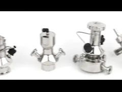 Sanitary Stainless Elliptic  Sample  valve Clamped Connection SS304 / ss316L Gasket PTFE