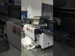 2.5M Imprimante à plat à rouleaux avec encres UV et système de durcissement UV LED