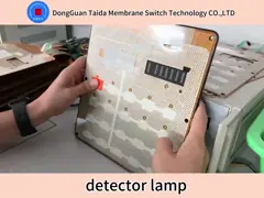 Professional High Performance Metal Dome Membrane Keypad With Flexible Cable