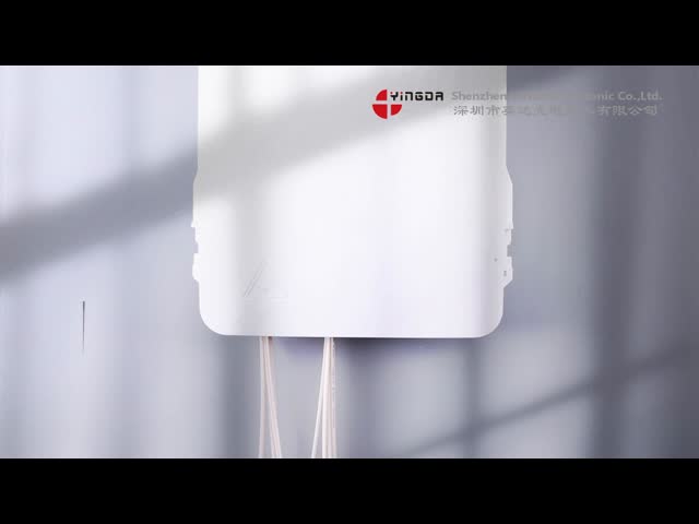 IP65 caixa do divisor da fibra óptica do estilo da aleta do SC FC/fibra reusáveis - caixa de conexão ótica