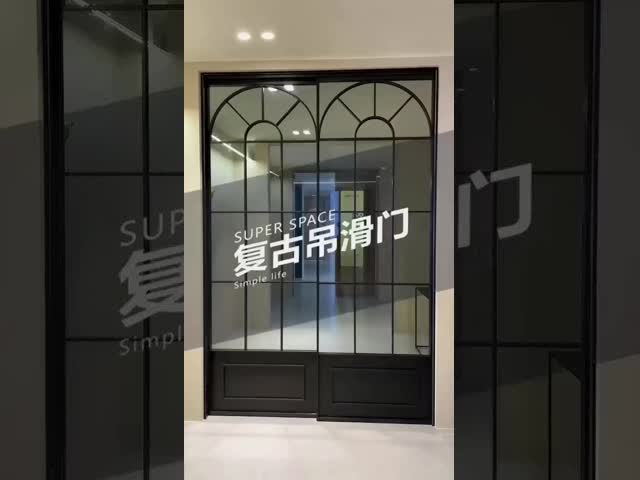 Silver Aluminum Sliding Glass Door Insulated Glass Aluminium Sliding Frame For Thermal Insulation