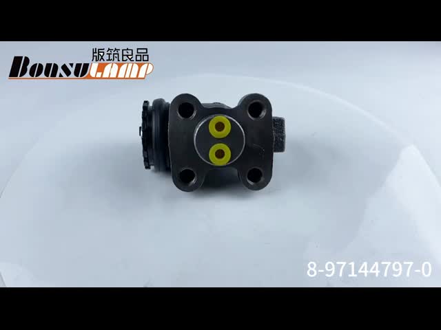 Передний цилиндр тормозного колеса 8971447970 на 4,6 двигатель 8-97144797-0 автобуса 4HG1 видео