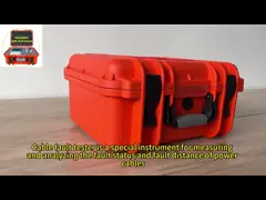 Medium Low Voltage Underground TDR Cable Fault Locator Portable Lightweight With Printer