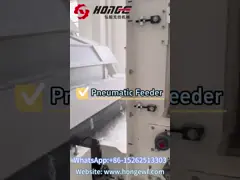 240 Nonwoven Vibrating Hopper Feeder Pneumatic Card Feeding Machine For Fabric