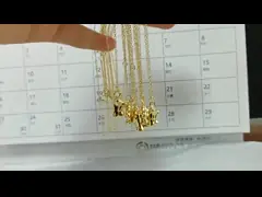 Venus Womanhood 18K Gold Plated 925 Sterling Silver Filled Pendant Necklace For Party