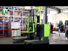 Forward Moving Automated Guided Forklift AGV 3T Load Capacity  Four Wheel Drive