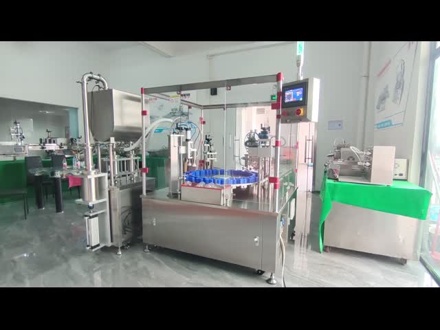 半自動 クリームペスト 充填機 45 Bpm 多サイズボトル ペスト 充填機 大容量ポンプ
