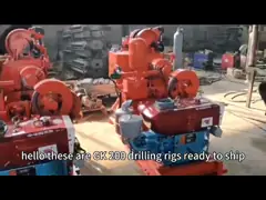 Flexible 200 type drilling rig for easy transportation