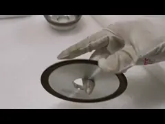 Diameter 125 mm 4V2 Resin Dish  Grinding Wheel For Carbide Saws Face Grinding