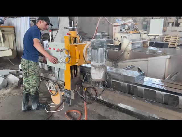 Máquina de perfis de borda para granito e mármore