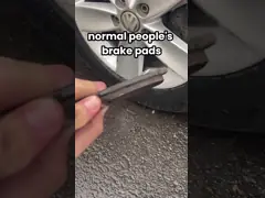 2 Pounds Ceramic Front Brake Pads for Heavy-Duty Applications