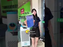 360 Degree Rotating Air Vents Mobile Air Cooler