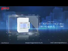 MID approved EM4373 lora module three phase power quality analyzer~lora rs485~modbus