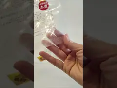 Food Grade 3 Side Seal Bags With Zipper Teeth Aligners Pouch Packaging Pouch