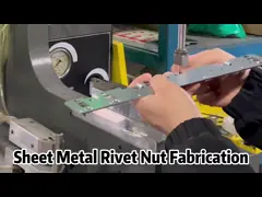 OEM CNC Metal Bending Service Sheet Metal Folding Bar