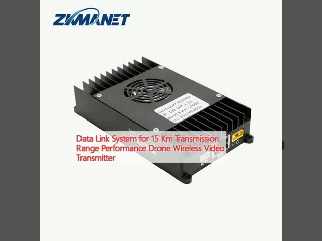 High Definition Drone Video Data Link System with Up To 15 Km Transmission Range