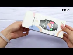 Amoled Screen Men Smart Watch HK21 2.01 inch BT Calling Smartwatch With Weather Forecast