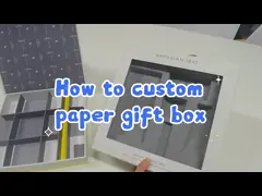 Rectangle Magnetic Box Packaging With Soft Foam Tray for Cosmetics/Perfumes/Skin Care