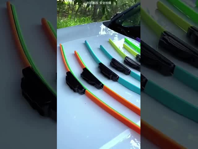 Weather Resistant Car Wiper Blade Refills Clip On Rubber Wiper Refill video